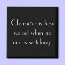 Character magnets
