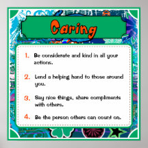 Character Traits Posters, Caring - 3 of 6