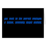 Characteristics of a perfect employee cards