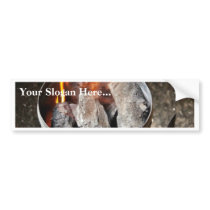 Charcoal Chimney Starter Bumper Stickers