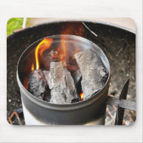 Charcoal Chimney Starter mousepads by lifesphere Charcoal Chimney Starter mousepads