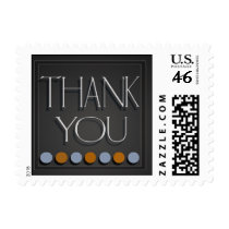 Charcoal gray thank you stamps by aslentz Charcoal gray thank you stamps