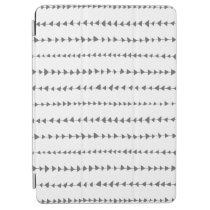 Charcoal Gray White Aztec Arrows Pattern iPad Air Cover at  Zazzle