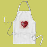 Charcoal Heart aprons