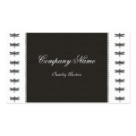 Charcoal Infinite Dragonfly Business Card