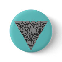 Charcoal Triangle Knot Round Button buttons