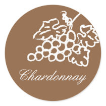 Chardonnay stickers