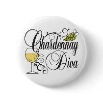 Chardonnay Wine Diva buttons