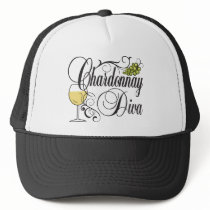 Chardonnay Wine Diva hats