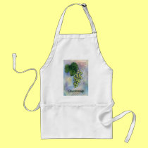 Chardonnay Wine Grapes & Description Apron