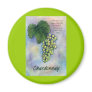 Chardonnay Wine Grapes & Description Magnet