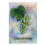 Chardonnay Wine Grapes & Description Print