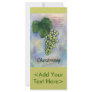 Chardonnay Wine Grapes & Description Rack Card
