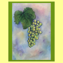 Chardonnay Wine Grapes Flyer flyers