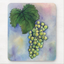 Chardonnay Wine Grapes Mousepad mousepads