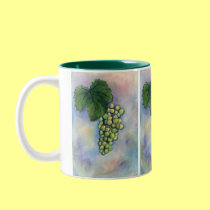 Chardonnay Wine Grapes Mug mugs