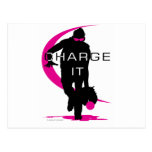 Charge it post card