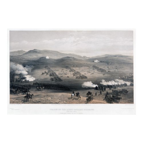 Charge of the Light Brigade print