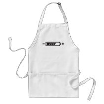 Charged - battery solar hybrid electric apron