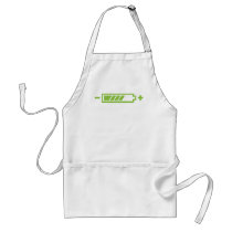 Charged - battery solar hybrid electric apron