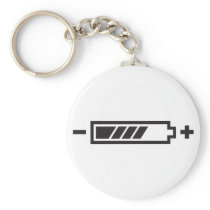 Charged - battery solar hybrid electric key chain