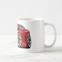 Charger SRT8 Red Car Coffee Mug