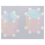 Charges on two hexagonal prisms Orbit Personalized Letterhead