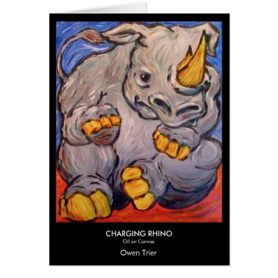 Charging Rhino Card by owentrier