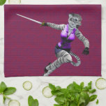Charging Tigress Kitchen Towel kitchen towels