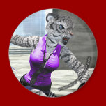 Charging Tigress Magnet