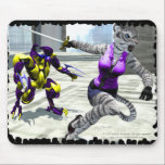 Charging Tigress Mousepad mousepads