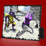 Charging Tigress Plaque