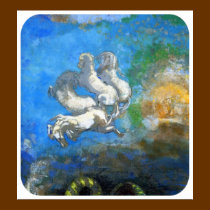 Chariot of Apollo - by Symbolist Odilon Redon posters