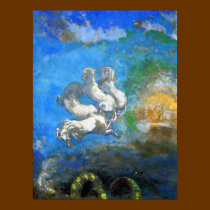 Chariot of Apollo -  Odilon Redon Fine Art Poster posters