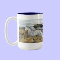 Charismatic ~ wrap around Mug by InkandBrush Charismatic ~ wrap around Mug