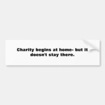 Charity Bumper Stickers