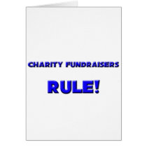 Charity Fundraisers Rule! cards