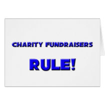 Charity Fundraisers Rule! cards
