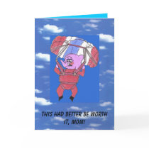 Charity Parachute Jump cards