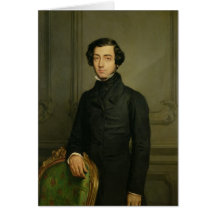 Charles-Alexis-Enrique Clerel de Tocqueville 1850 Felicitación