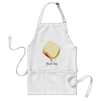 Charles Antlas™_Baloney Sandwich Think Big apron