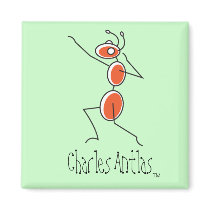 Charles Antlas™_classic pose magnets