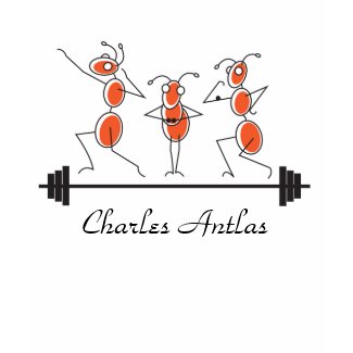 Charles Antlas™_tri-pose barbell shirt
