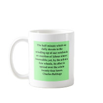 Charles Babbage quote Mugs