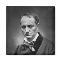 Charles Baudelaire - Vintage Photo 1878 Magnet