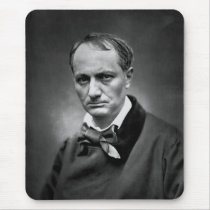 Charles Baudelaire - Vintage Photo 1878 Mousepads