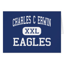 Charles C Erwin Eagles Middle Salisbury Greeting Card