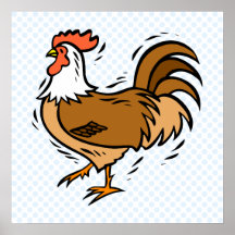 Charles Chicken Poster