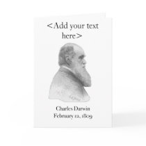 Charles Darwin Card by CartesianBear Charles Darwin Card