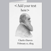 Charles Darwin Card cards